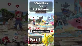 Which POKÉMON Can KO Kirby At 300  Part 1 [upl. by Ruperta]