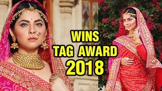 Sonalee Kulkarni Bridal Look  Won An Award  Rajput Bride  Marathi Actress  Marathi Movie 2018 [upl. by Melamie884]