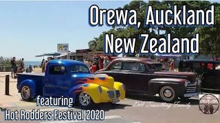 Hot Rodders Festival 2020 in Orewa New Zealand hotrodders [upl. by Derdlim785]