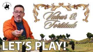 Learn to Play a FREE Napoleonic Wargame  quotValour amp Fortitudequot [upl. by Nire]