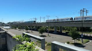 Lynnwood Link Extension Testing Northgate Station [upl. by Daggna]