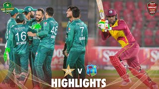 Short Highlights  Pakistan vs West Indies  1st T20I 2021  PCB  MK1T [upl. by Emmye]