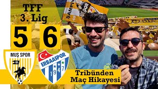 Muşspor Erbaaspor Finalinde Erbaa 2 Lige Çıktı Eskişehir Turu ve Tribünden Maç Hikayesi [upl. by Anoi221]