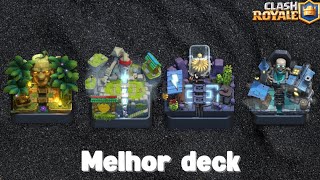 MELHOR DECK PARA ARENA 9 10 11 E 12 NO CLASH ROYALE [upl. by Nirek]