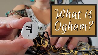 What is Ogham  Ancient Irish Alphabet and Divination Tool CC [upl. by Akeber]