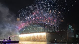 Sydney New Year’s Eve 20232024 Midnight Fireworks [upl. by Glaser]