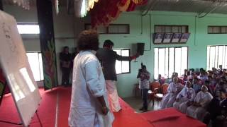 Actor Jayan in Cartoonist JITHESHJI SHOW glimpses of his SPEED CARTOON STAGE SHOW VaRaYaRaNgU [upl. by Swainson]