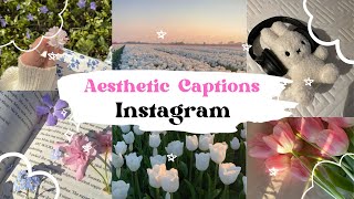 20 Aesthetic Instagram Captions That Will Make Your Posts Go Viral [upl. by Ebberta]