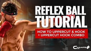 Boxing Reflex Ball Tutorial  How To Uppercut And Hook  Uppercut Hook Combo [upl. by Gerrilee46]