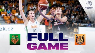 Zabiny Brno v CBK Mersin  Full Basketball Game  EuroLeague Women 202425 [upl. by Noirad]