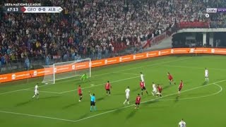 Amazing 🔥 Kristjan Asllani Goal Georgia Vs Albania 01 All Goals Analysis amp Extended Highlights [upl. by Ojoj]