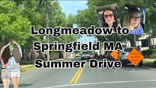 Ride from Longmeadow Massachusetts to Springfield MA [upl. by Carin162]