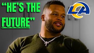 Aaron Donald Is BLOWN AWAY By Rams Rookie [upl. by Mandelbaum]