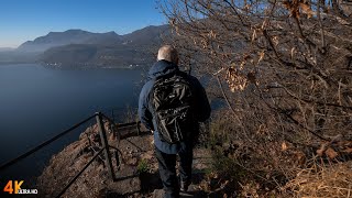 50 Minute Hike With My Father in Morcote Switzerland No Music [upl. by Unni]