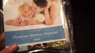 LinenSpa Premium Mattress Protector Review [upl. by Nolitta534]