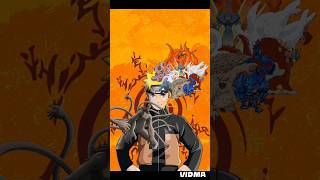 ten tails vs all taild beasts naruto anime shorts [upl. by Hosfmann]