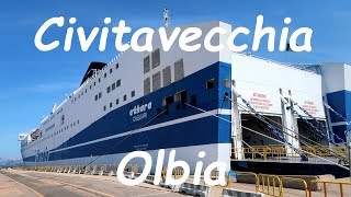 Civitavecchia to Olbia ferry trip on MS Athara [upl. by Baggett113]