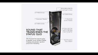 Definitive Technology BP9040 Tower Speaker [upl. by Si]