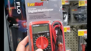 REVIEW EverStart Value Automotive 300 Volt Digital LCD Multimeter IS THIS ANY GOOD [upl. by Hayikat147]