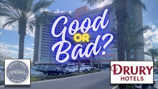 Drury Plaza Hotel Lake Buena Vista  GOOD or BAD 4K [upl. by Schifra109]