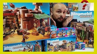 Playmobil Oeste 🤠 Unboxing Playmobil Oeste 🌵 Playmobil Western Antiguos [upl. by Innob329]