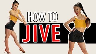 Basic JIVE Steps Dance Tutorial  Footwork Friday Ep28 [upl. by Lory583]