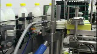 Video dairy NATE  automatic line for filling of aseptic milk [upl. by Aisatsan677]