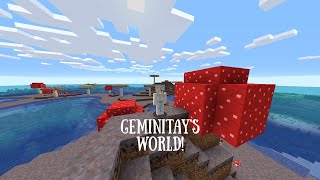 Playing GeminiTays Hardcore world  Minecraft [upl. by Stiegler]