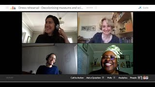 EcsiteOnline webinar 16  Decolonising museums and science communication [upl. by Dremann]