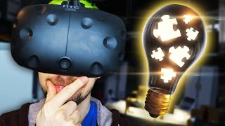 USE YOUR VIRTUAL BRAIN  The Puzzle Room VR HTC Vive Virtual Reality [upl. by Eelame996]