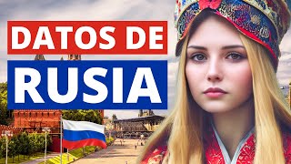 100 Datos Curiosos de Rusia el País con Muchas Mujeres y Pocos Hombres🇷🇺💂 [upl. by Atiuqrahs]