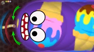 Wormateio Invisible Super Killer Giant Worm Ever In Wormateio Gameplay FunnyBest Moments [upl. by Narah]