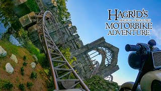 Hagrids Magical Creatures Motorbike Adventure 4K Front Seat POV  Universal Islands of Adventure [upl. by Rennug392]