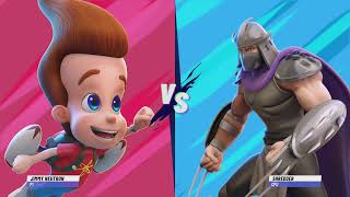 Nickelodeon AllStar Brawl 2 Shredder Bossfight [upl. by Alegre]