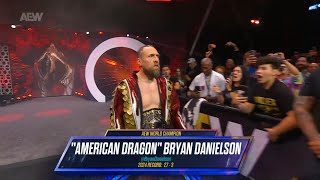 Bryan Danielson Entrance  AEW Dynamite September 25 2024 [upl. by Kwang]