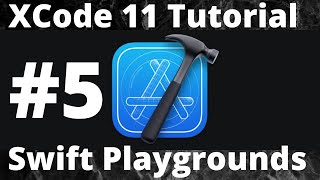 XCode Tutorial for beginners 5  Swift Playgrounds including live view [upl. by Fraze]