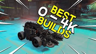 Best Low PS Builds 0  4 k PS  Crossout [upl. by Aisatna943]