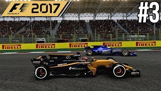 ONEINDIGE STRIJD MET PALMER  F1 2017 Career Mode 3 [upl. by Odella329]