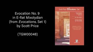 Evocation No 9 in E flat Mixolydian from Evocations Set 1 by Scott Price TGM00048 [upl. by Avron]