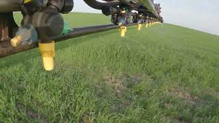 Teejet SJ7 Fertilizando Trigo [upl. by Kan]