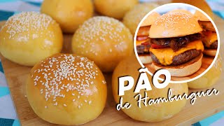 A MELHOR RECEITA DE PÃO DE HAMBÚRGUER CASEIRO QUE JÁ FIZ  FÁCIL MACIO E DELICIOSO  DIKA DA NAKA [upl. by Alenas816]