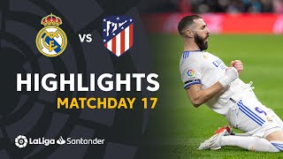 Resumen de Real Madrid vs Atlético de Madrid 20 [upl. by Leamse]