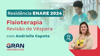 Residência ENARE 2024  Fisioterapia Revisão de Véspera [upl. by Enyrhtak]