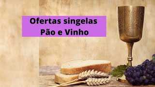 Ofertas singelas pão e vinho sobre a mesa colocamos Nº 340 do Cantai ao Senhor Canto de Ofertório [upl. by Eniluqcaj836]