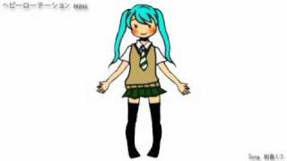 【初音ミク Miku Hatsune】ヘビーローテーション【AKB48】弾いてみた [upl. by Amari259]