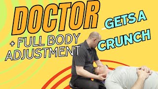 Professional chiropractic adjustments  full body CRUNCH [upl. by Airrotal]