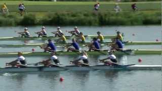 Womens Quadruple Sculls Rowing Heats Replay  London 2012 Olympics [upl. by Rbma]