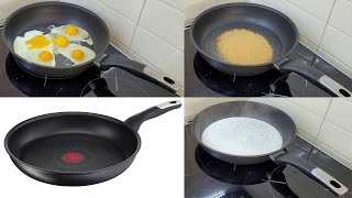 TEFAL UNLIMITED Pan Non Stick Coating G25506 TESTING [upl. by Aynav]