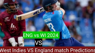 West Indies VS England match Predictions [upl. by Adnawot]