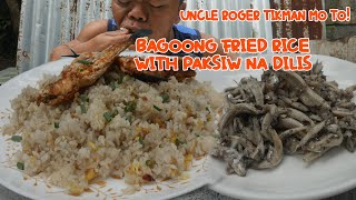 BAGOONG FRIED RICE AT PAKSIW NA DILIS [upl. by Emerej]